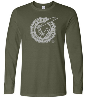 Hispaniola Port & Trade Company AWM Since 1804 Long Sleeve Crew Army