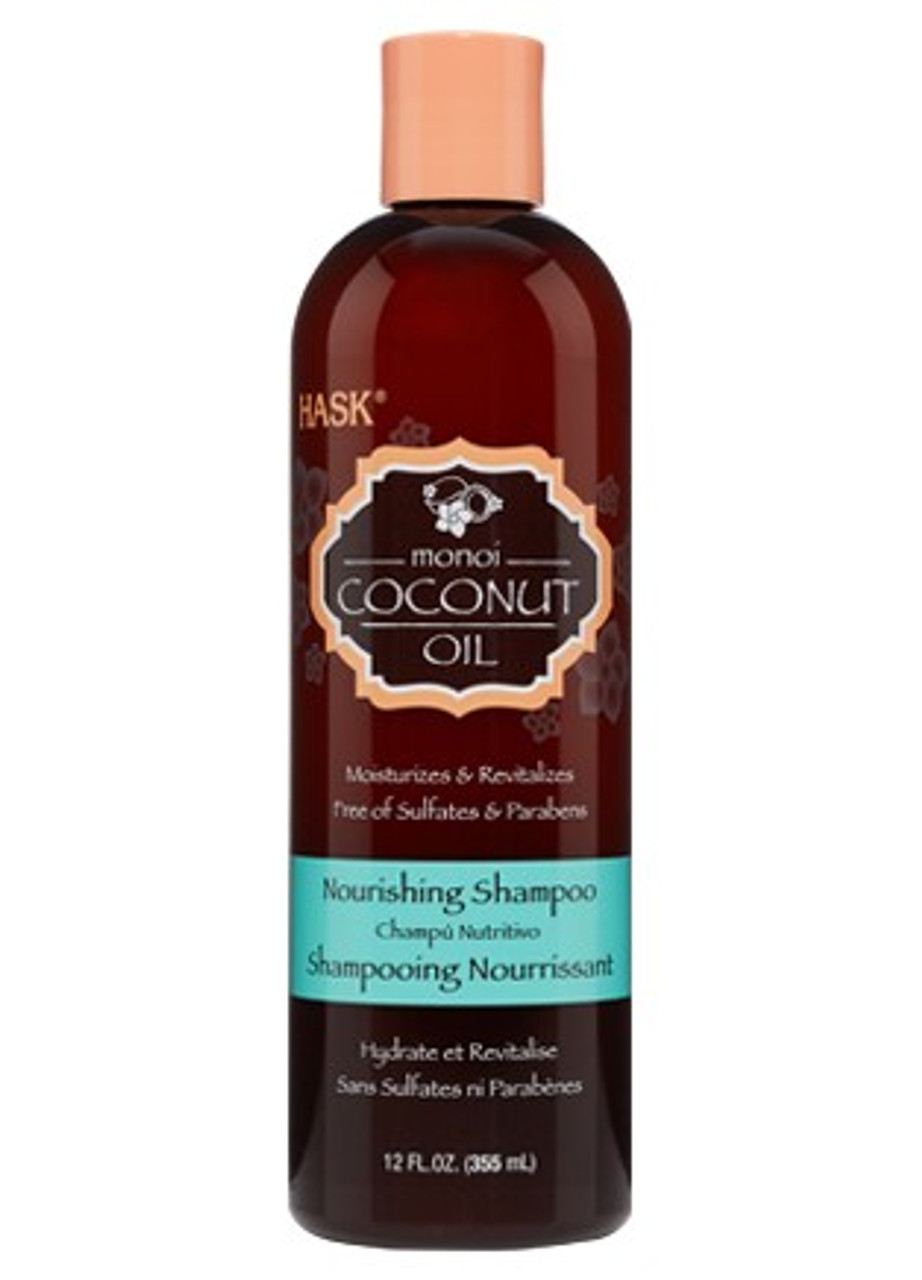 HASK Monoi Coconut Oil Nourishing Shampoo 12oz