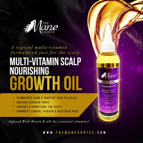 The Mane Choice MultiVitamin Scalp Nourishing Hair Growth Oil 4oz The Mane Choice MultiVitamin Scalp Nourishing Hair Growth Oil 4oz