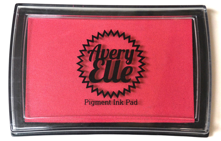 Our Raspberry Pigment Ink Pad is a gorgeous shade of hot pink and matches our Raspberry premium card stock. Our water-based premium pigment inks offer fantastic coverage with our clear stamps and are fast drying, embossable, acid free and non-toxic. Made in Taiwan