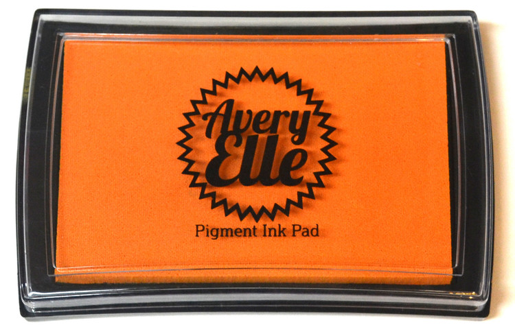 Our Fizz Pigment Ink Pad is a gorgeous shade of orange and matches our Fizz premium card stock. Our water-based premium pigment inks offer fantastic coverage with our clear stamps and are fast drying, embossable, acid free and non-toxic. Made in Taiwan