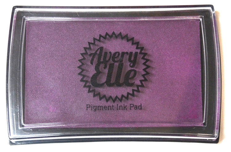 Our Sugar Plum Pigment Ink Pad is a gorgeous shade of purple and coordinates with our Sugar Plum premium card stock. Our water-based premium pigment inks offer fantastic coverage with our clear stamps and are fast drying, embossable, acid free and non-toxic. Made in Taiwan