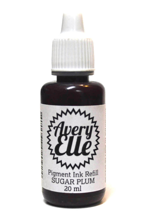 Our Sugar Plum Ink Refills extends the life of our Sugar Plum Pigment Ink Pads.