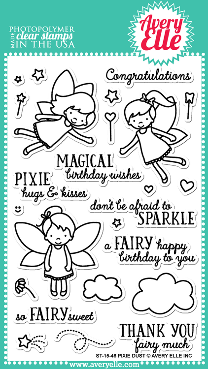 Pixie Dust clear stamps
