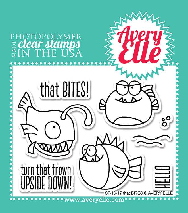 Avery Elle That Bites Clear Stamps