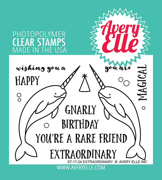 Avery Elle Extraordinary Clear Stamps
