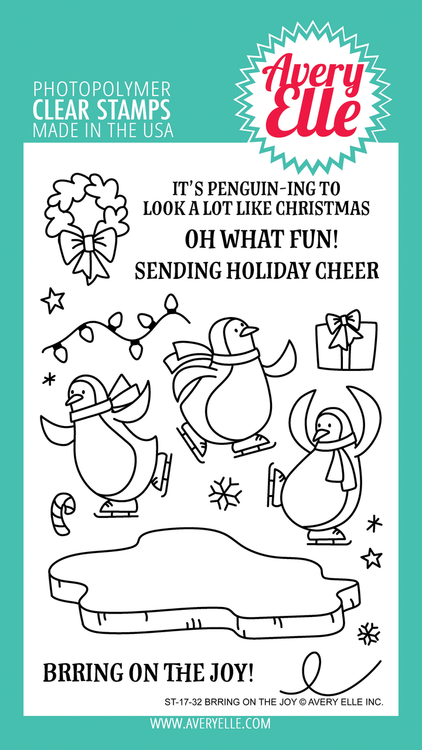 Avery Elle Brring On The Joy Clear Stamps