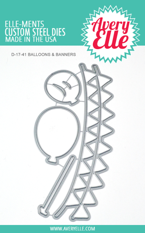 Avery Elle Balloons & Banners Dies