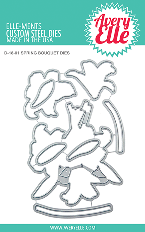 Avery Elle Spring Bouquet Dies