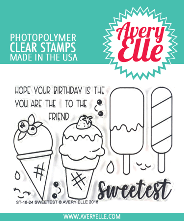 Avery Elle Sweetest Clear Stamps