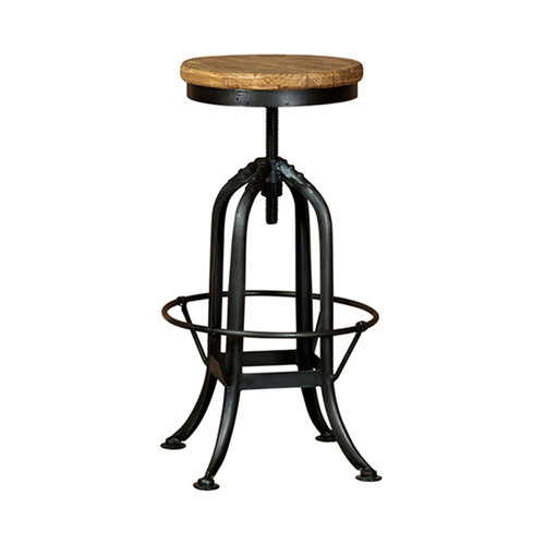 BAR STOOL ADJUST' INDUSTRIAL (F018)