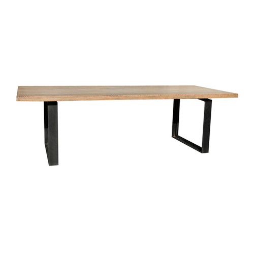 DINING TABLE INDUSTRIAL WALNUT (F087)
