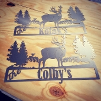 Deer Monogram Deer Monogram