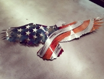 24" Rustic Patina Patriotic Eagle 24" Rustic Patina Patriotic Eagle