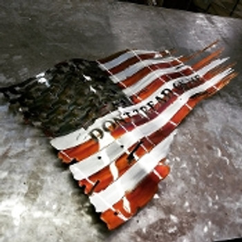 Battle Worn "Dont Tread On Me" Patina 36" x 21" Flag Battle Worn "Dont Tread On Me" Patina 36" x 21" Flag