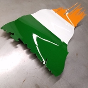 Ireland Battle Worn Flag 24" x 14" Ireland Battle Worn Flag 24" x 14"