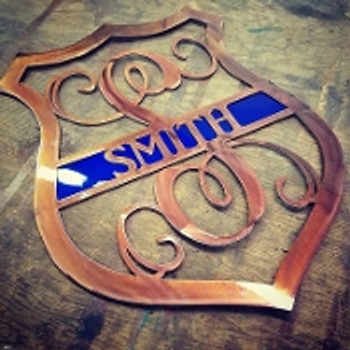 Police Badge Monogram Police Badge Monogram