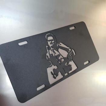 Johnny Cash License Plate Johnny Cash License Plate