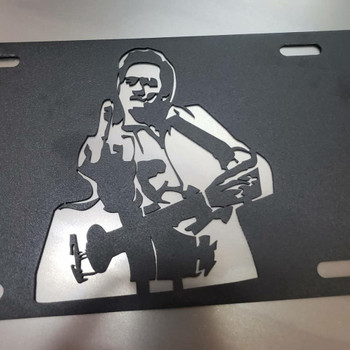 Johnny Cash License Plate Johnny Cash License Plate