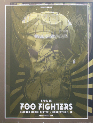 FOO FIGHTERS/WEEZER TEST PRINT 2