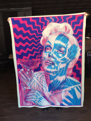 MARILYN BUBBLEGUM BLANKET