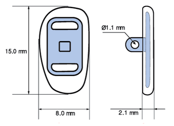 Premium grade soft silicone "Screw-On" mount nose pads 15mm "D" Shape. Packaged in 25 pair bags
Special Mix-N-Match Nose pads pricing on 25 pair bags Premium grade soft silicone "Screw-On" mount nose pads 15mm "D" Shape. Packaged in 25 pair bags
Special Mix-N-Match Nose pads pricing on 25 pair bags