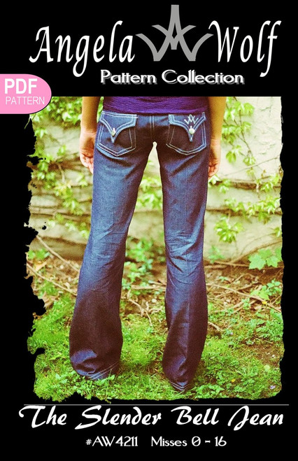 Slender Bell Jean | Angela Wolf Patterns Slender Bell Jean | Angela Wolf Patterns