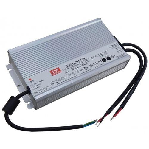 LED Converter: 90-305VAC to 24VDC, 600W, IP65 LED Converter: 90-305VAC to 24VDC, 600W, IP65