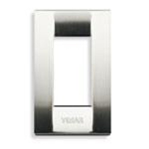 Square, Brushed Nickel, 1 Module Square, Brushed Nickel, 1 Module