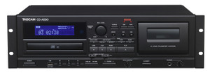 Tascam CDA580 Rackmount Cassette to MP3 Combo Recorder with Unbalanced RCA