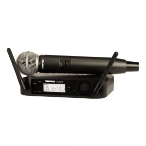 Shure GLXD24/SM58 Handheld System w/SM58 Mic