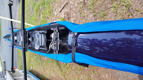 Cover your boat AND keep it fully rigged! Hull-only cover. Easy on & off.