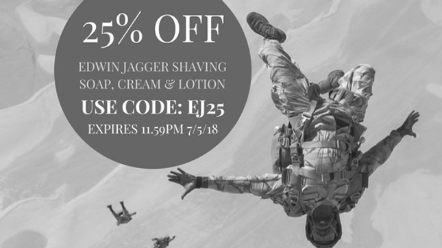 25% off selected Edwin Jagger