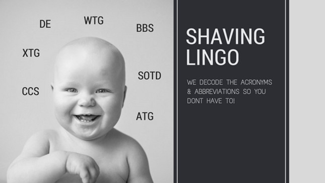 Decoding Shaving Terminology