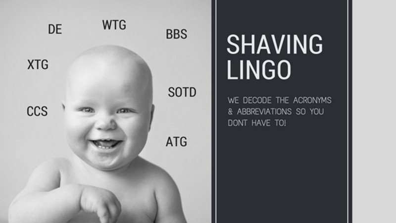 Decoding Shaving Terminology
