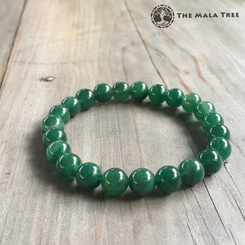 Brazilian GREEN AVENTURINE Bracelet (High Quality) Brazilian GREEN AVENTURINE Bracelet (High Quality)