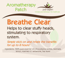 Aromatherapy Patch - Breathe Clear