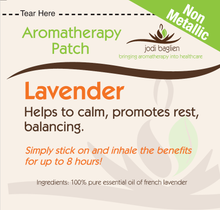 Lavender MRI Non-Metallic Aromatherapy Patch