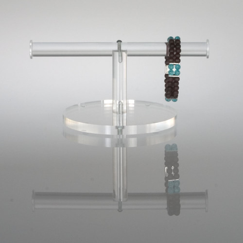 clear acrylic short display for jewelry