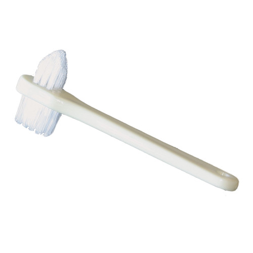 TBDEN New World Imports Denture Toothbrush, Double Sided, 144/bx Sold as bx TBDEN New World Imports Denture Toothbrush, Double Sided, 144/bx Sold as bx