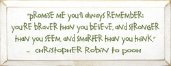 Shown in Old Cottage White with Moss lettering Shown in Old Cottage White with Moss lettering