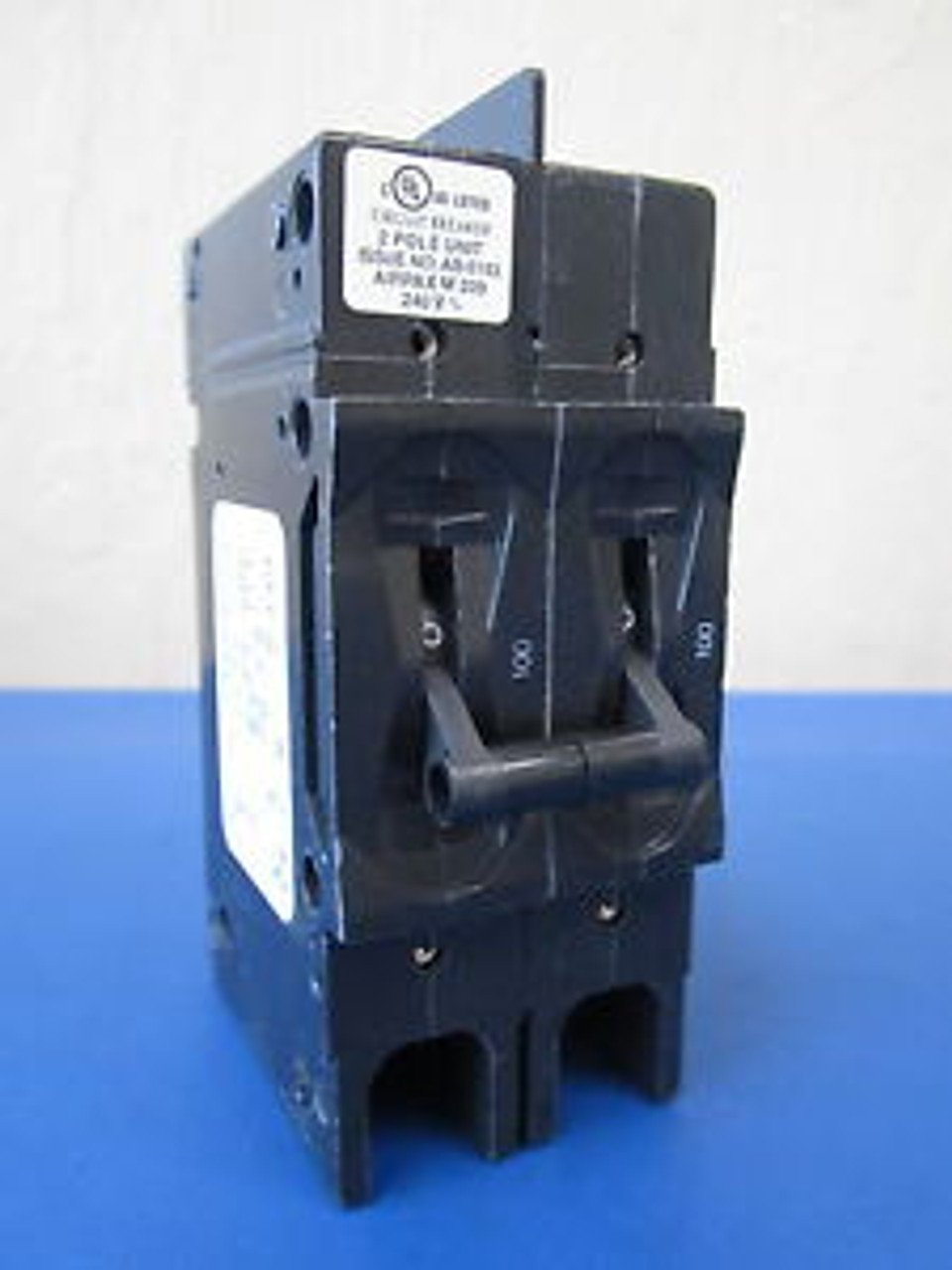 Airpax M 209 AB5143 2 Pole Circuit Breaker LR26229 125240V SPW