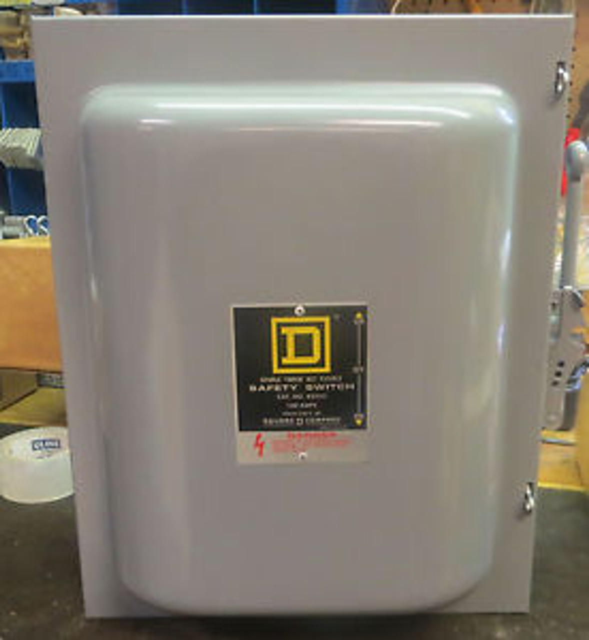 Square D 82353 100Amp Double Throw Safety Switch SPW Industrial