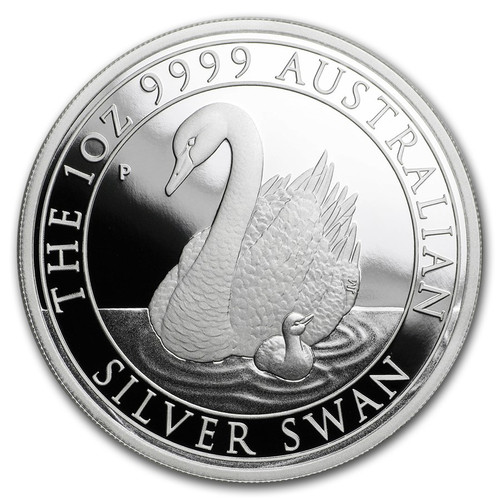 2018 Australia 1 oz Silver Swan Proof (w/Box & COA) 2018 Australia 1 oz Silver Swan Proof (w/Box & COA)