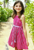 Toddler & Kids Fuchsia Check Dress Toddler & Kids Fuchsia Check Dress