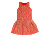 Toddler & Kids Crimson & Gold Lace Drop-Waist Dress Toddler & Kids Crimson & Gold Lace Drop-Waist Dress