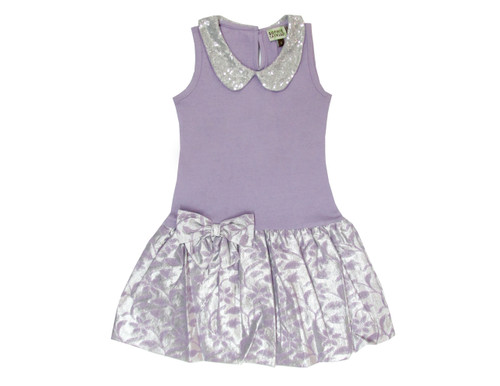Sample Sale Wisteria Brocade Drop-Waist Dress Sample Sale Wisteria Brocade Drop-Waist Dress