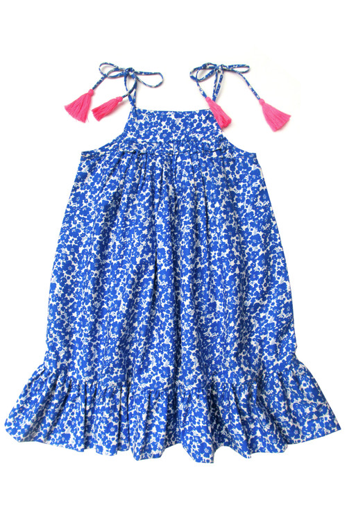 Toddler & Kids Blue floral Dress Toddler & Kids Blue floral Dress
