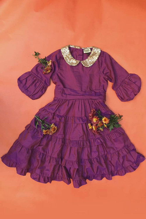 Toddler & Kids Purple Tatiana Dress Toddler & Kids Purple Tatiana Dress