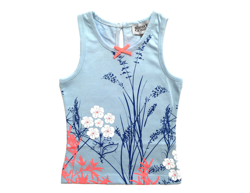 Sample Sale Blue Amenia Top Sample Sale Blue Amenia Top
